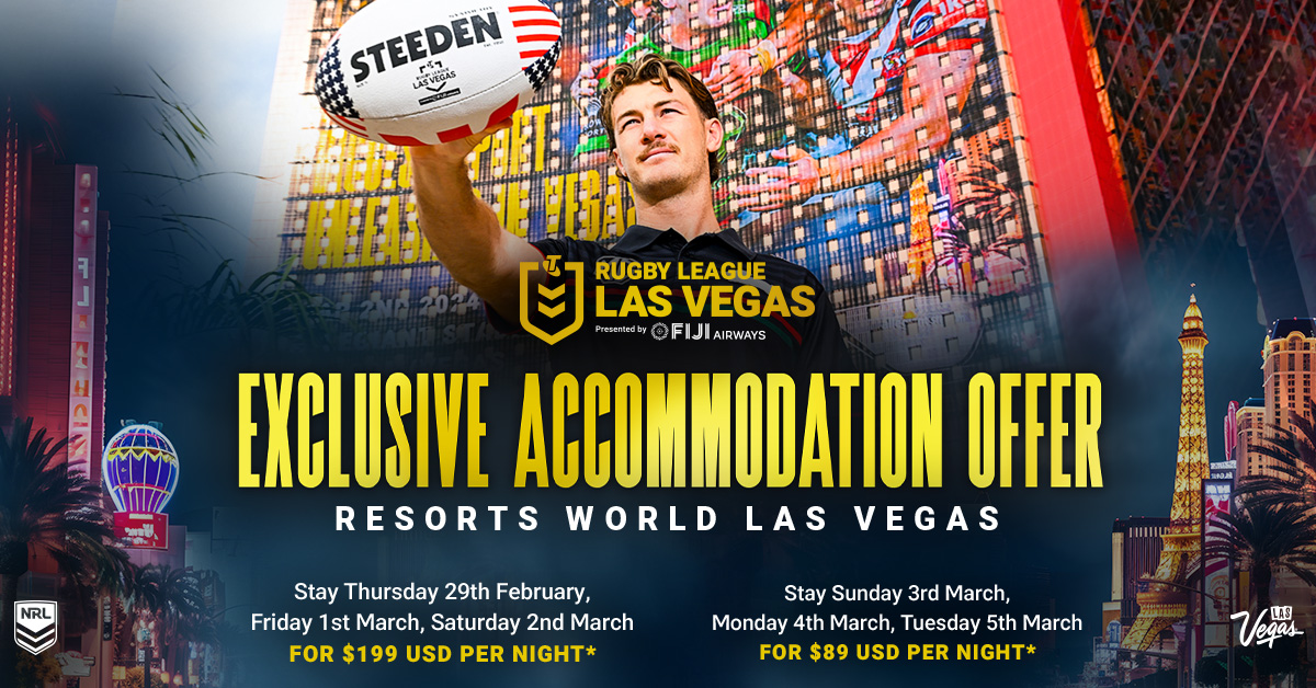 NRL Las Vegas nines Play Rugby League